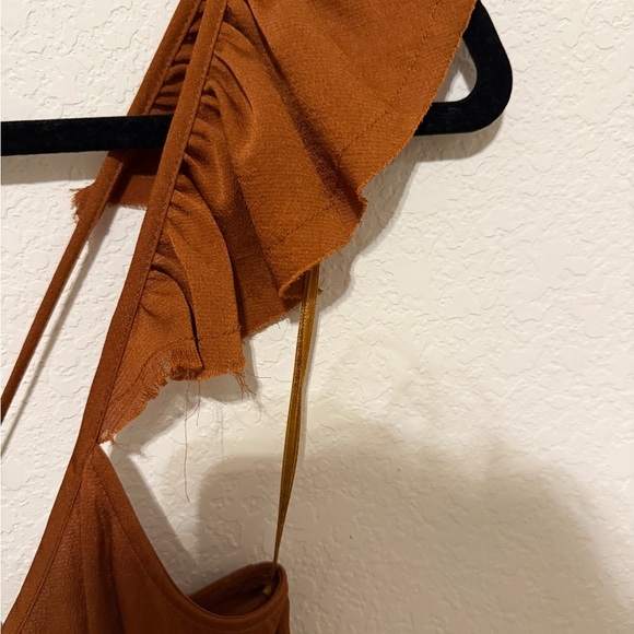 Free People Elegant Rust Maxi Dress - Picture 5 of 7